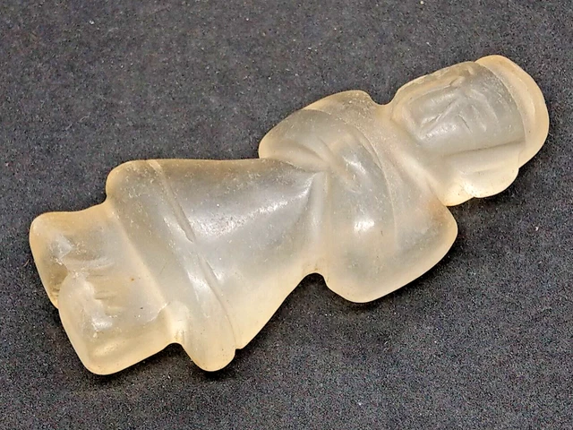Antigua Escultura de viejo Cristal de Jade tallada a mano Cultura Hongshan