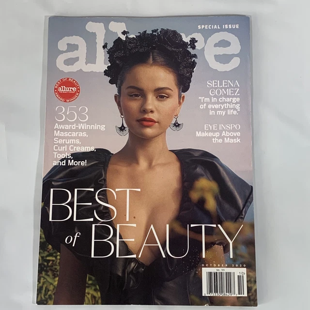 ALLURE MAGAZINE OCTOBER 2020 Selena Gomez 353 Best Of Beauty Award