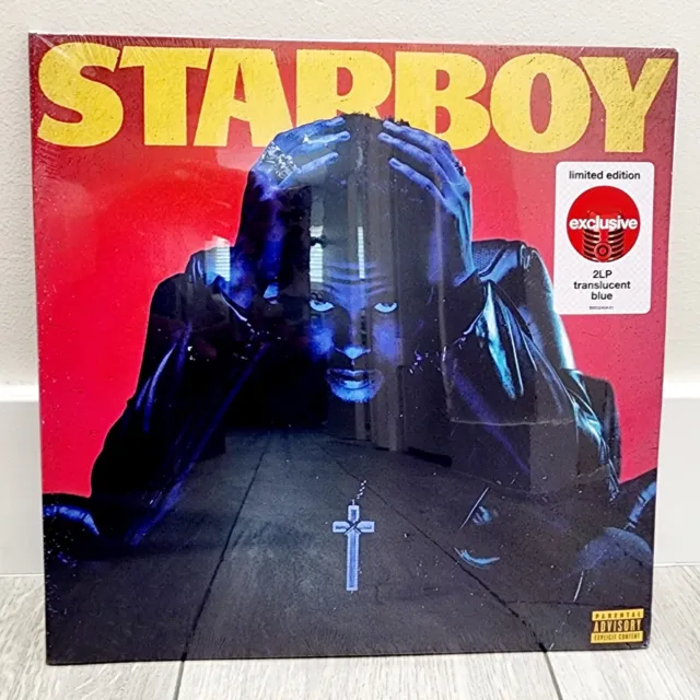 THE WEEKND Starboy *YELLOW* ORIG 2017 Vinyl Record 2LP URBAN OUTFITTERS LTD  ED!