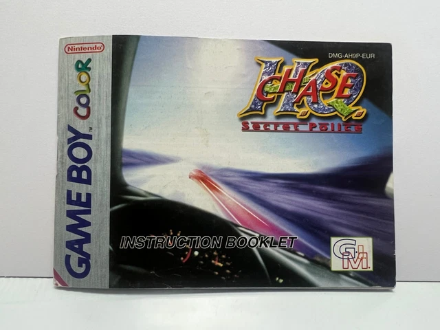 Jeu Game Boy Color - Chase HQ Secret Police (Version EUR) - Cartouche En Très Bon état