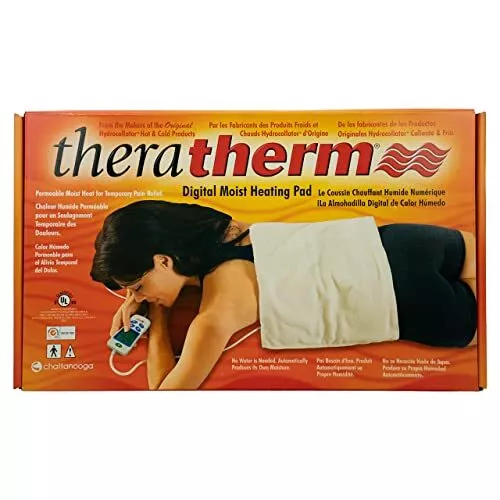 Chattanooga TheraTherm Digital Electric Moist Heating Pads, Large, 14 x 27 2