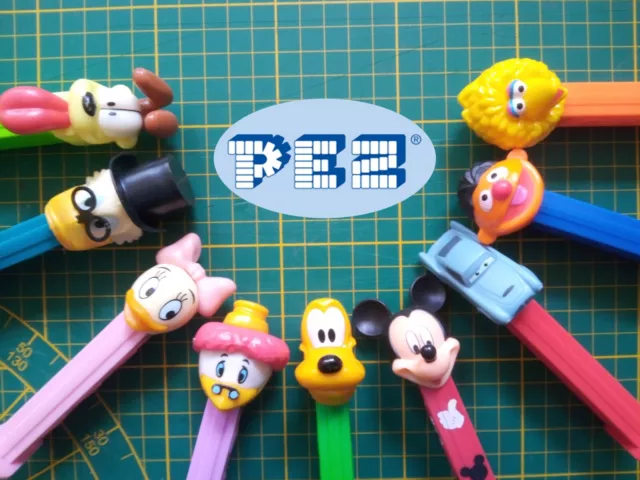 Disney PEZ Spender/Dispenser Vintage Konvolut SESAME STREET, DONALD, DUCK TALES