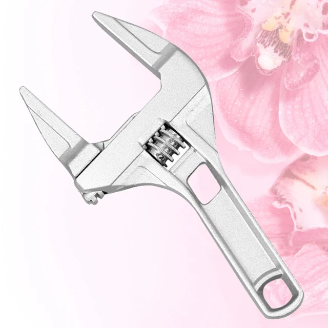 Herramienta de mano con llave de mandíbula ancha herramientas de fontanero boca ancha