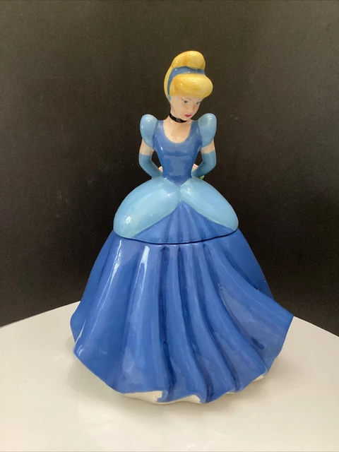 Disney Cinderella Cookie Jar Collectible By Gibson 12”
