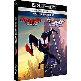 Blu-Ray Coffret Spider - Man : New Generation + Across The Spider - Verse Blu -
