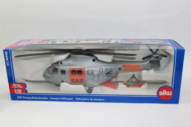 Siku 2527  SAR Hubschrauber Transporthubschrauber 1:50 NEU in OVP