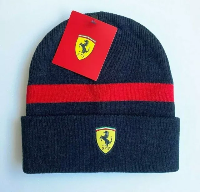 Scuderia Ferrari Beanie Black Formula One F1