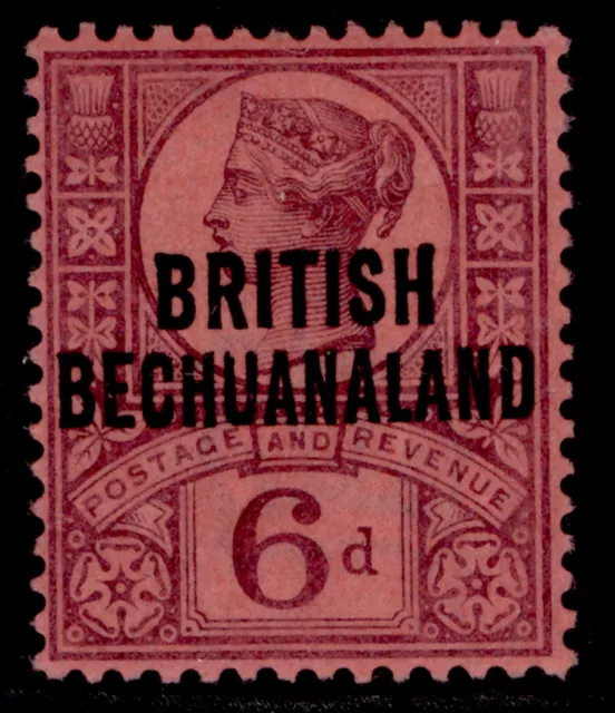 BRITISH BECHUANALAND QV SG36, 6d purple/rose-red, LH MINT. Cat £10.