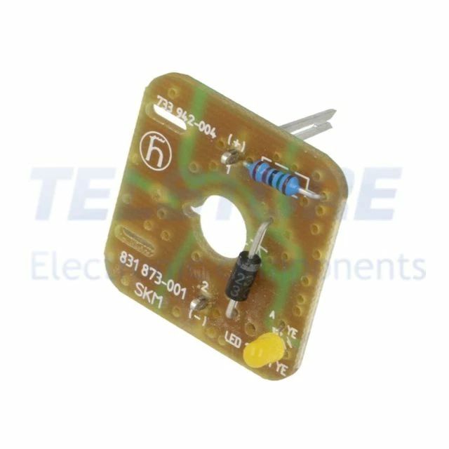 1pcs  831873001 GDME LED 24 HH YE Innesto con diodo LED, con diodo di protezione
