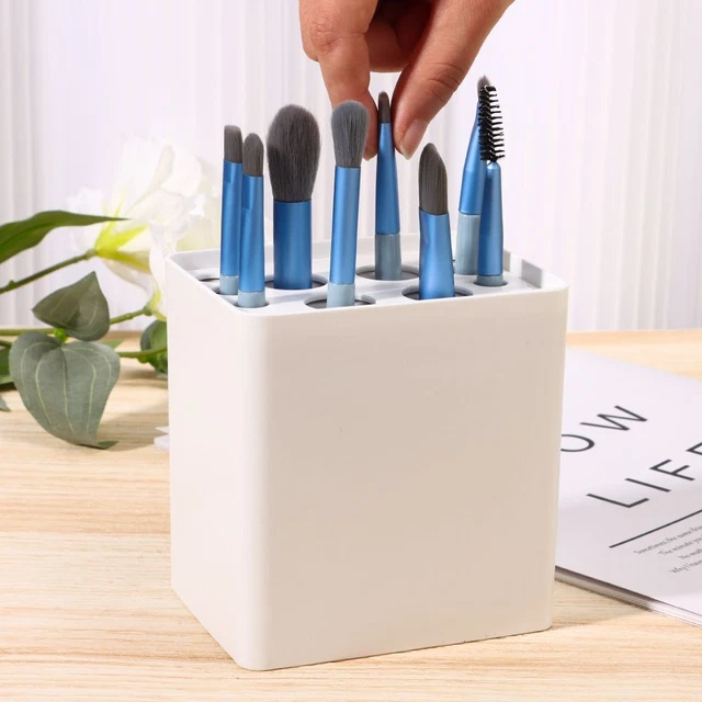 Organisateur de maquillage Boîte de rangement des brosses de maquillage 9