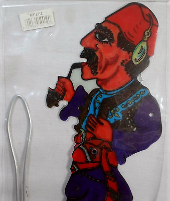 Greek Vtg Karagiozis Mpehs Shadow Play Theater Puppet Mollas New In Package 3