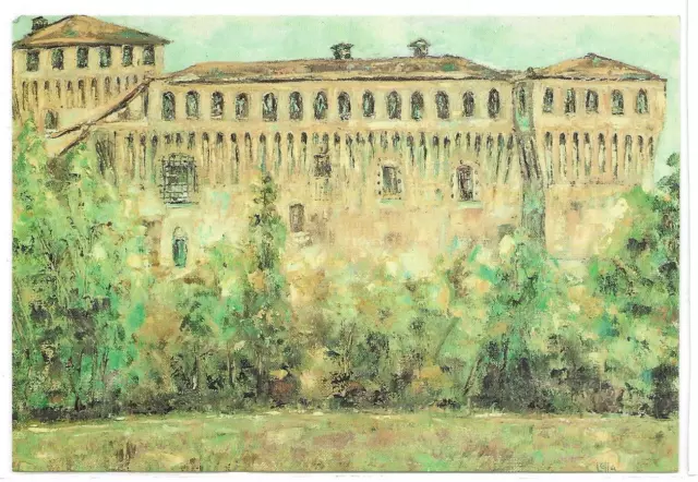 PARMA (239) - VARANO DE' MELEGARI il Castello. Tela di L. Marzaroli - FG/Non Vg