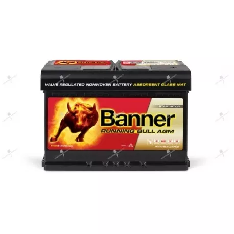 Batterie Banner 57001 AGM 12v 70ah 720A décharge lente start and stop