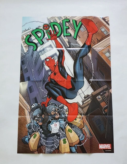 Marvel Comics Spidey 2015 Spider-Man Poster Comic Shop Promo New 36" x 24"