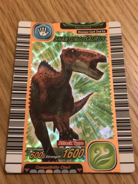 Dinosaur King Card Bronze Shantungosaurus 2nd Edition