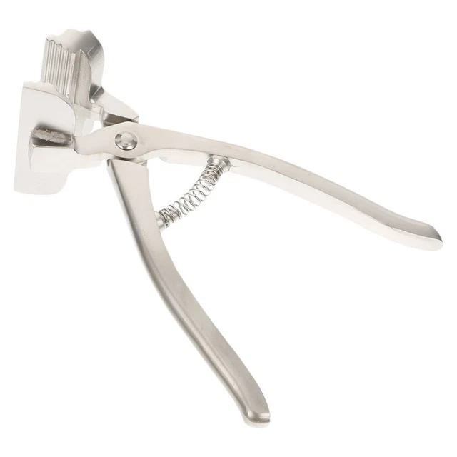 Pulsanti a pressione a molla a S 15 mm + attrezzo compatibile con pinza Prym Vario, bottoni in metallo antiruggine, chiusura a molla a S (20 pezzi