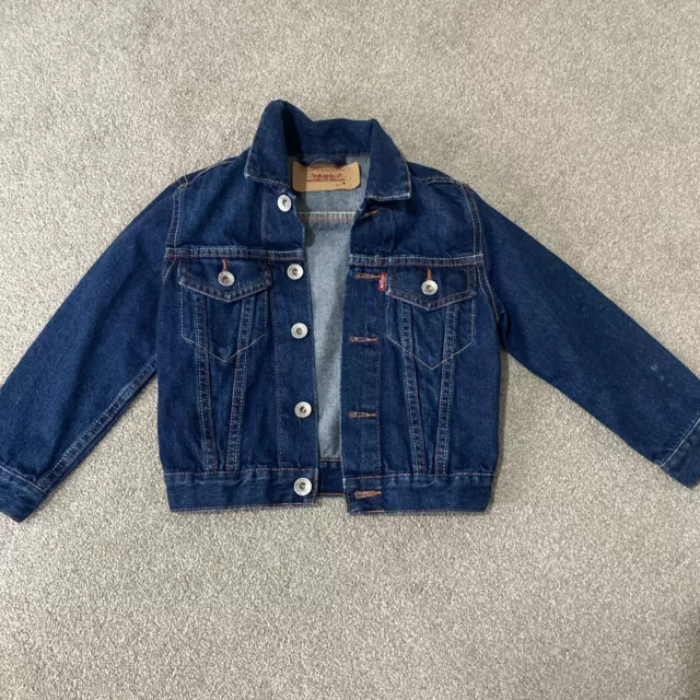 Giacca denim Levi Strauss ragazzo età 4