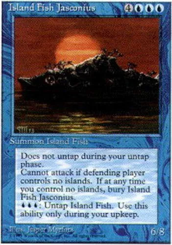 Island Fish Jasconius X4 (4th Edition (1995)) MTG (NM) *CCGHouse* Magic