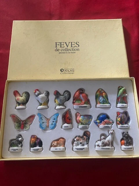 Fève Porcelaine Atlas / Allures De Chat 2006 – Thème Animal – Brillant – Occasion