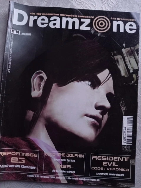 MAGAZINE REVUE JEUX Vidéo Dreamzone N 14 Juin 2000 Dreamcast Console