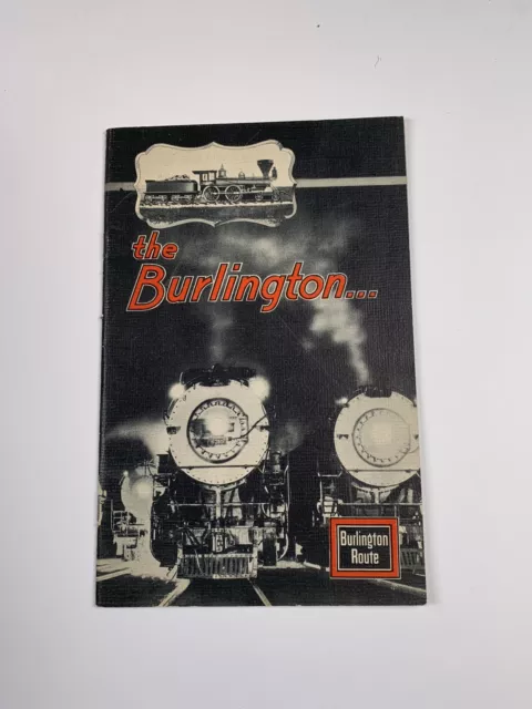 Souvenir The Burlington & Quincy Railroad 1933 Chicago Century Progress