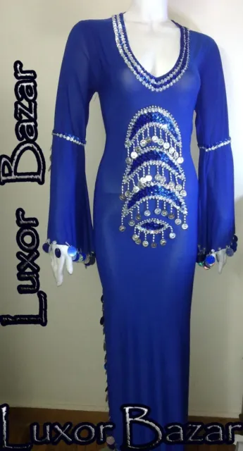 Costume de danse du ventre égyptien Robe Saidi, Baladi Galabeya, Fallahi...