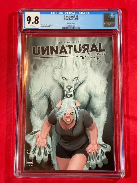 Unnatural #7 - CGC Universal Grade 9.8 Stjepan Sejic Variant Cover