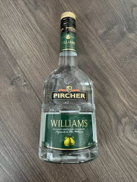 Pircher Williams-Christbirne Edelbrand, alc. 40 Vol. % Inhalt 0,7 l