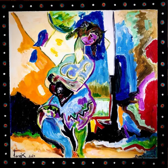 Tarek.." Symphonie Mon Amour " Modigliani,Picasso,Chagall.tarek.renoir,Dali.