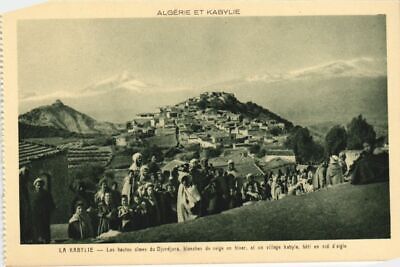 CPA AK La Kabylie - Les Hautes Cimes du Djurdjura - Village ALGERIE (1089443)