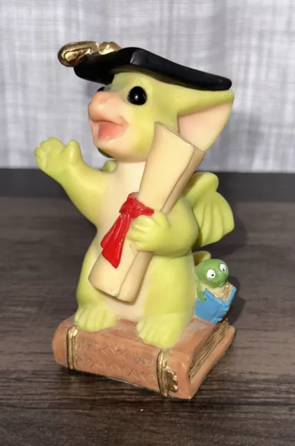 Whimsical World Pocket Dragons An Educated Dragon Graduation Figurine