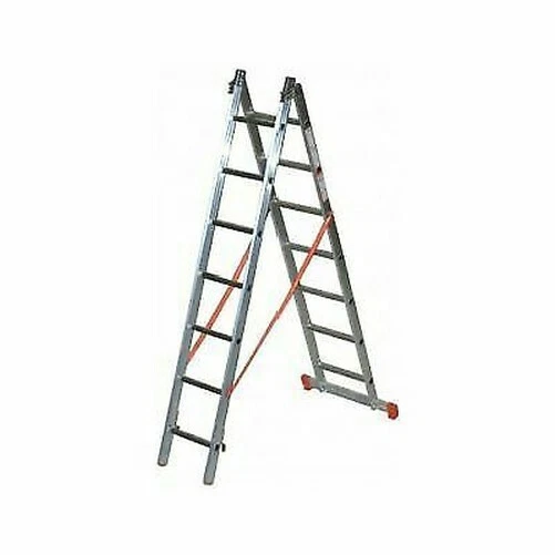 FACAL Genia Escala De Dos Rampas A Caballete Flujo 150KG 2X7 Escalones