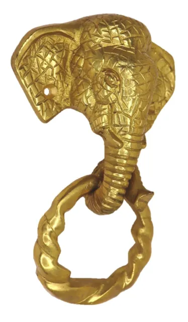 Elephant Design Antique Style Door bell Handmade Brass Door Knocker Home Décor
