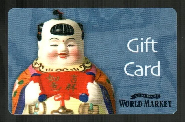 COST PLUS WORLD MARKET Japanese Figurine ( 2007 ) Gift Card ( $0 )