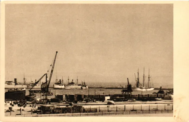 Israel, Haifa, Haifa Harbour, Old Postcard