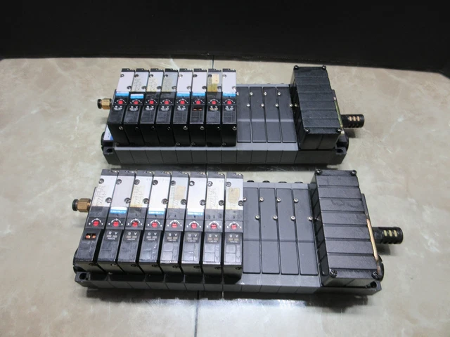 Y110 Center Rack KOGANEI FM-SOLID PNEUMATIC Manifold X88M-Fd124W Cnc Each Rack Y110-4Me2 ...