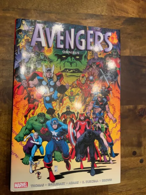 The Avengers Omnibus Vol. 4 (new Printing) by Roy Thomas Hardcover Book