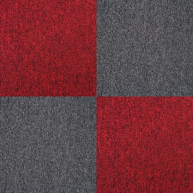 20x Charcoal Black Carpet Tiles 5m2 Heavy Duty Commercial Grey Flooring Premium
