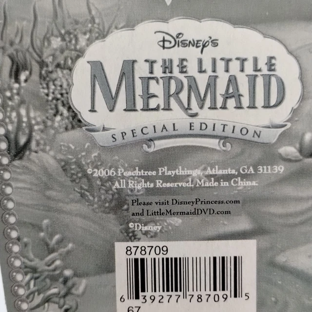DISNEY THE LITTLE Mermaid Special Edition Foil Pencil Set Of 4 2006 ...