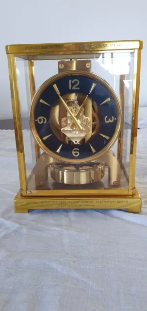 JAEGER LECOULTRE ATMOS clock excelent condition £1,200.00 - PicClick UK