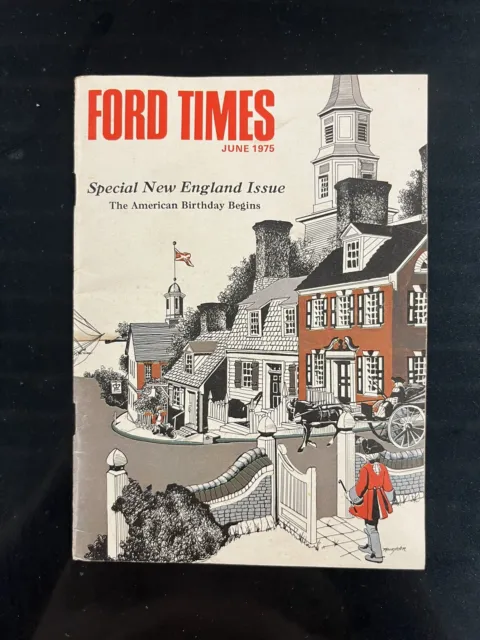 Ford Times Magazine June 1975 New England, John Harvey Ford, Jackson Mississippi