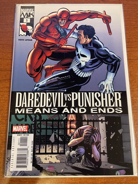 Daredevil vs. Punisher : Means and Ends by David Lapham VF - MCU - Marvel Comics