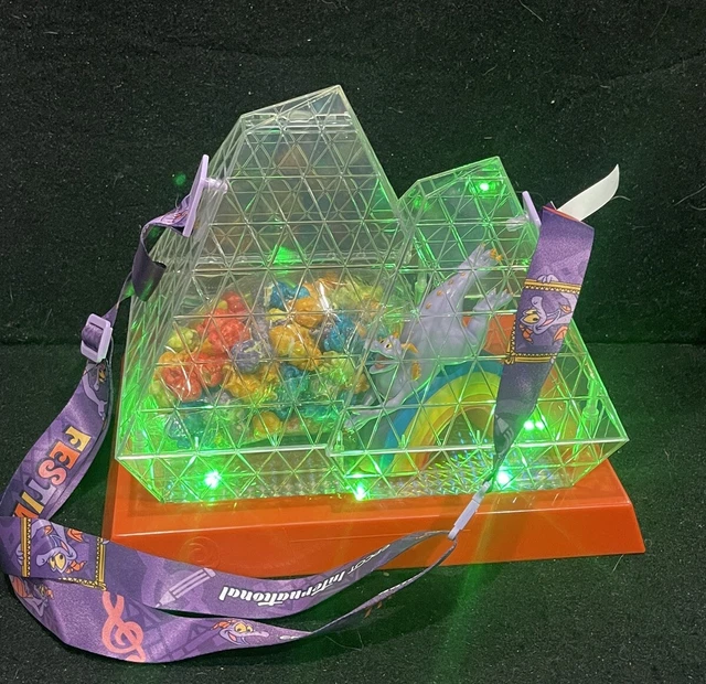 DISNEY FESTIVAL OF The Arts 2024 Figment Light Up Popcorn Bucket New