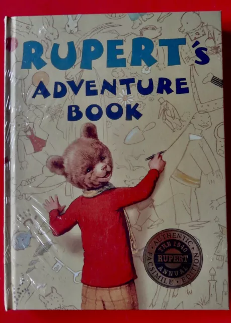 Rupert Bear  Annual 1940 Facsimile Still In Shrink  Wraps Sealed Pristine  New