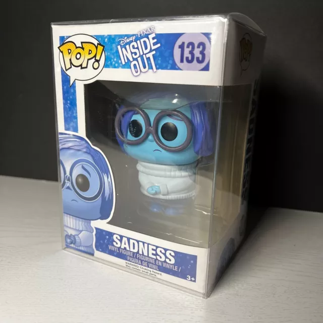 Funko POP! Disney Pixar Inside Out Sadness Exclusive Vinyl Figure #133 VAULTED