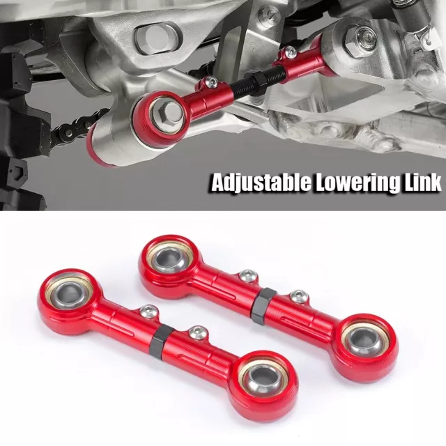 Rear Suspension Lowering Link Kit For Kawasaki Z750 Z1000 ZZR600 NINJA 250 300