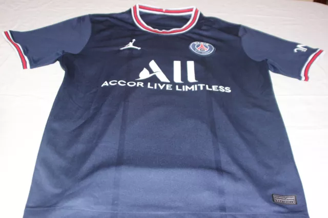 Camiseta De Futbol Del Paris Saint Germain Jordan Talla M Nº 30 Messi