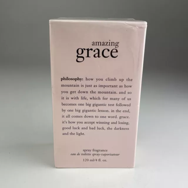 Philosophy Amazing Grace 4oz  Women's Cologne Spray