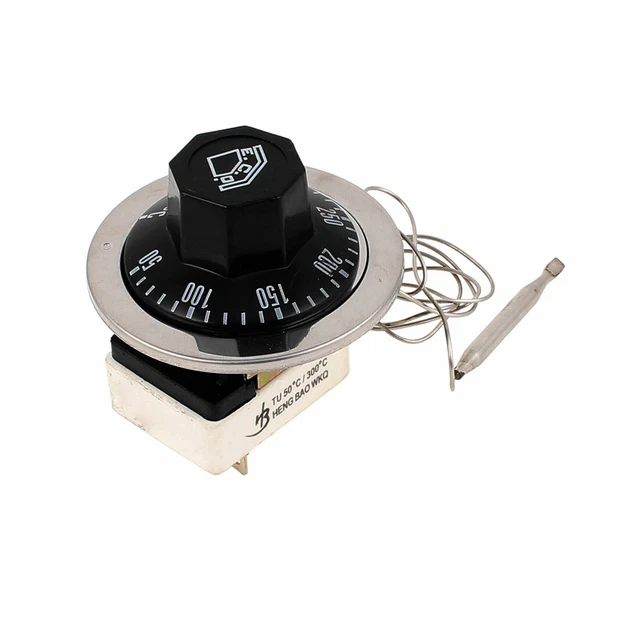 AC 250V 16A 50C300C Dial Rotary Knob Thermostat Temperature Control