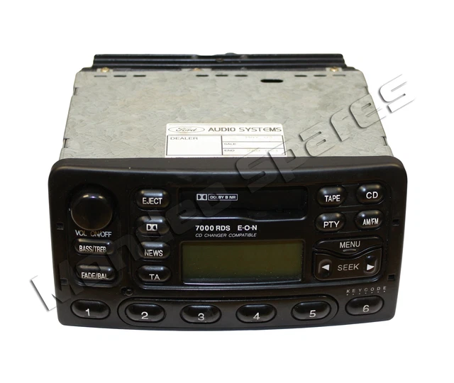 FORD 7000 RDS Eon Tape Player Radio Mondeo Cougar Puma Fiesta Focus ...